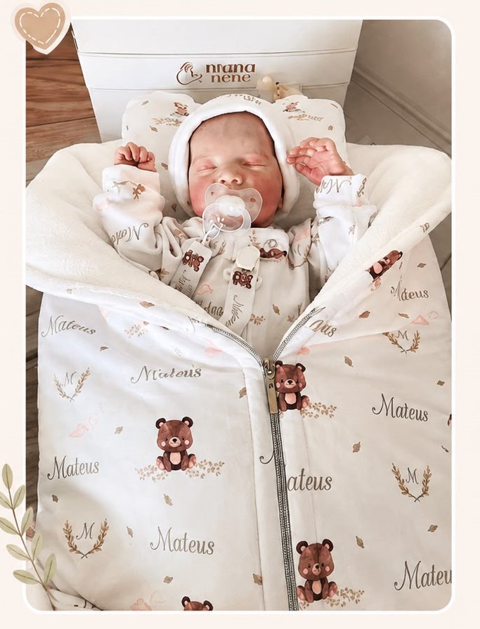 Porta Bebê Plush Premium